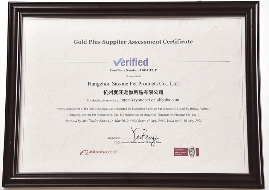 Bureau Veritas 供应商评估 杭州赛旺 2019