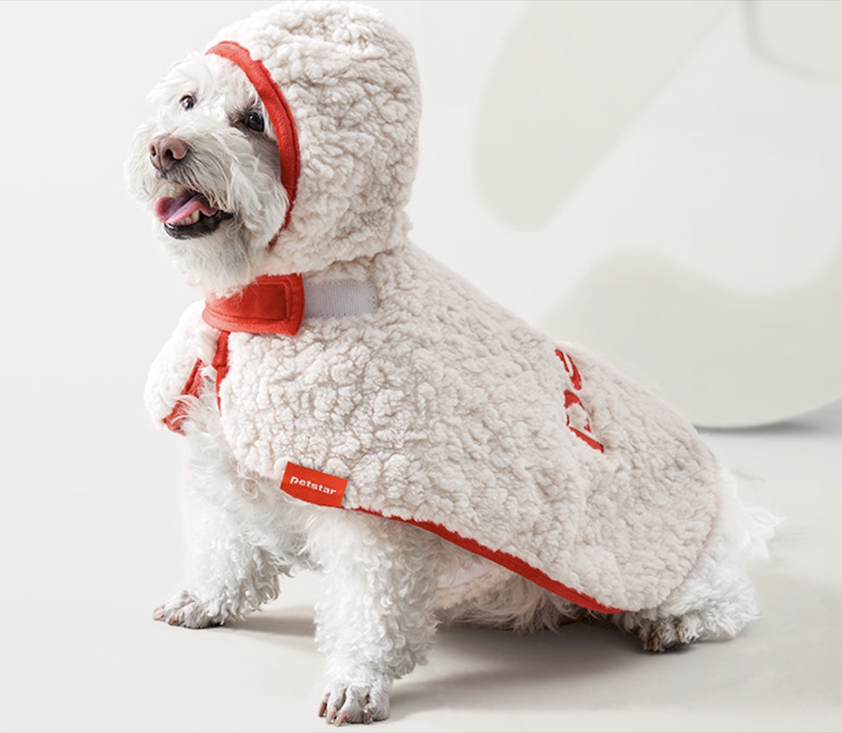 羊羔绒斗篷